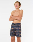 Rip Curl Short Maillot Raw Energy Stripe Junior (8 à 16 ans)