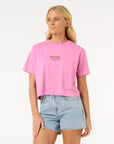 Rip Curl T-Shirt Sun And Sea Crop
