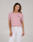 Salty Crew T-Shirt Brother Bruce Crop