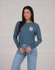 Salty Crew T-Shirt ML Optic Sea