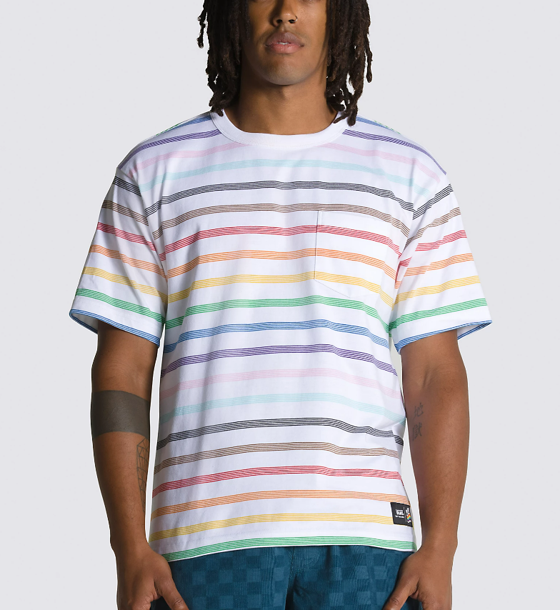 Vans T-shirt 2023 Pride Stripe