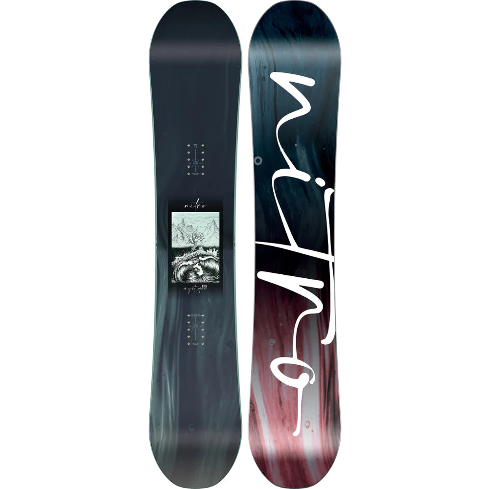 nitro mystique snowboard 2010 Nitro Mystique – UltraViolet Sports