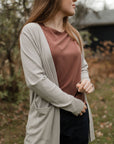 Louve Cardigan Rib