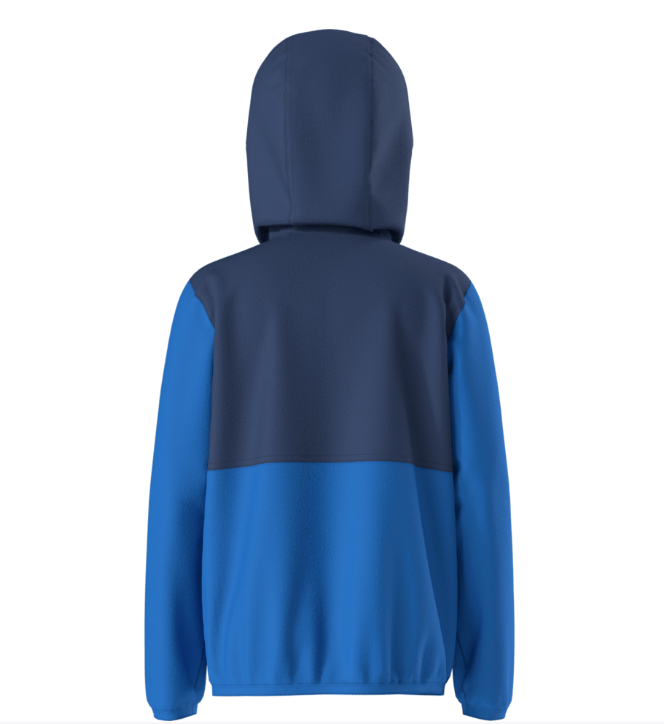Polaire Zippée Fat Face Garçon 7-8 Ans - Camo Bleu, 100% Polyester, Neuve Avec étiquettes