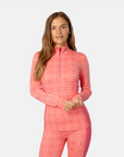 Kari Traa Chandail Rose Half Zip