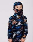 Deux Par Deux Cagoule Brushed Jersey
