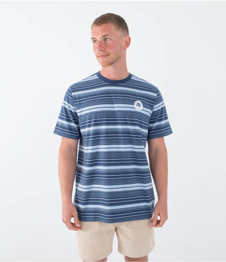 Hurley T-Shirt Natural Stripe