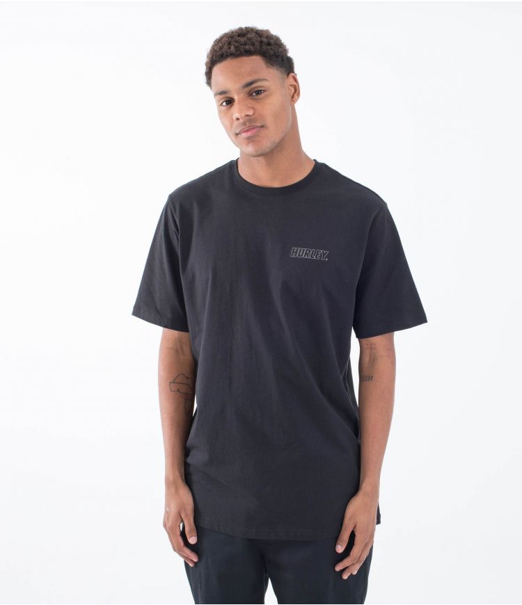 Hurley T-Shirt H2O-Dri Fastlane Lined