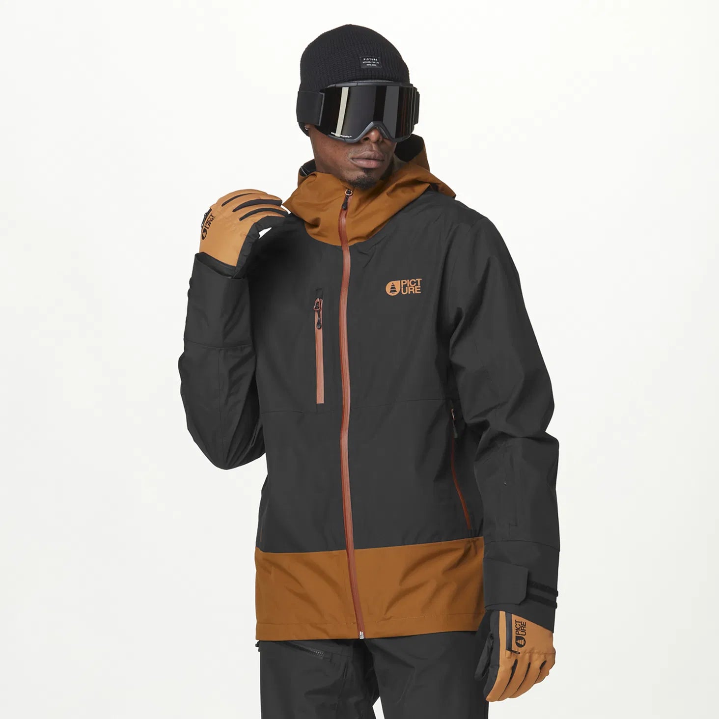 Veste Trois Quarts En Vison Roux - Coupe Ample Taille L, Occasion En Très Bon état