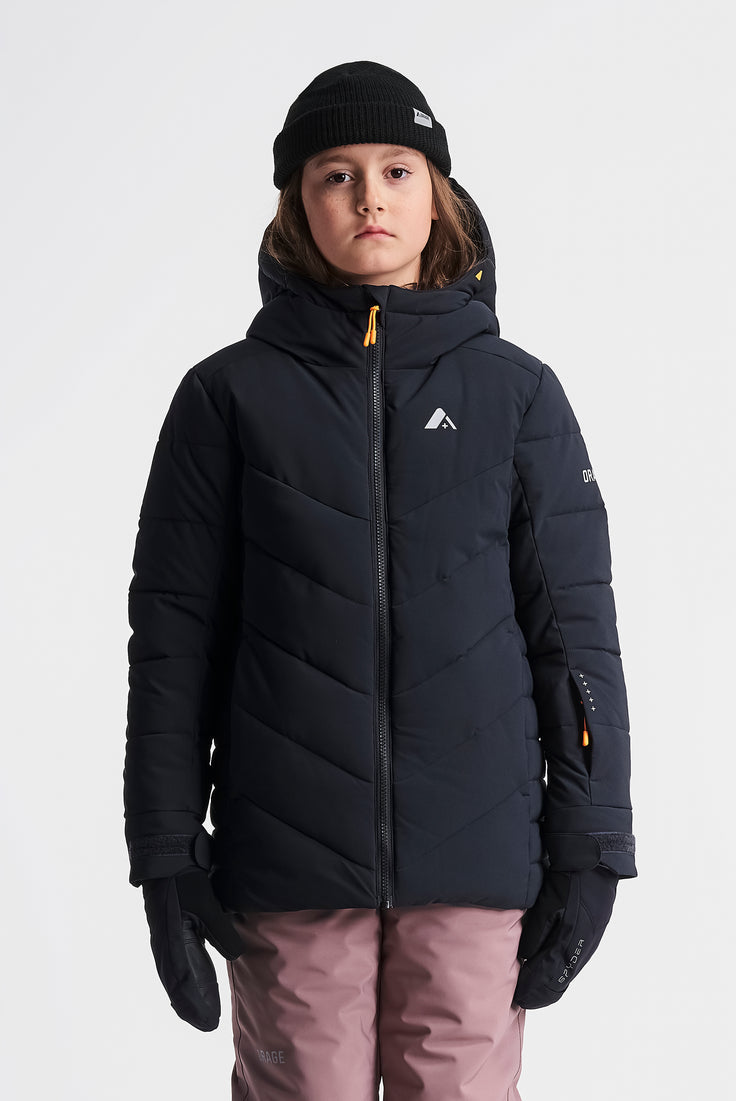Orange Manteau Riya Synthétique (7 à 16 ans)
