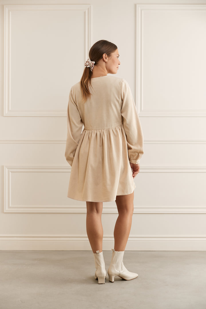 Womance, robe en velours côtelé 2108