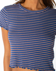 Roxy T-Shirt Poolside Crop