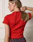 Womance T-Shirt Texturé 9147
