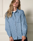Womance Chemise Effet Denim 4085