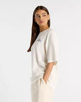 New Balance T-Shirt Flower Oversize