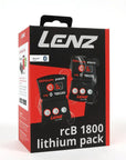 LENZ PACK LITHIUM RCB 1800