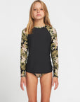 Volcom Midnight Tropic Rashguard (7 à 16 ans)