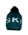 Tissées Serrées Tuque Ski pompom Vegane