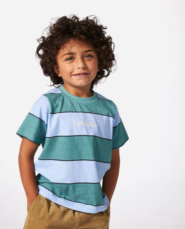 Rip Curl T-Shirt Grom Energy Stripe Junior (2 à 8 ans)