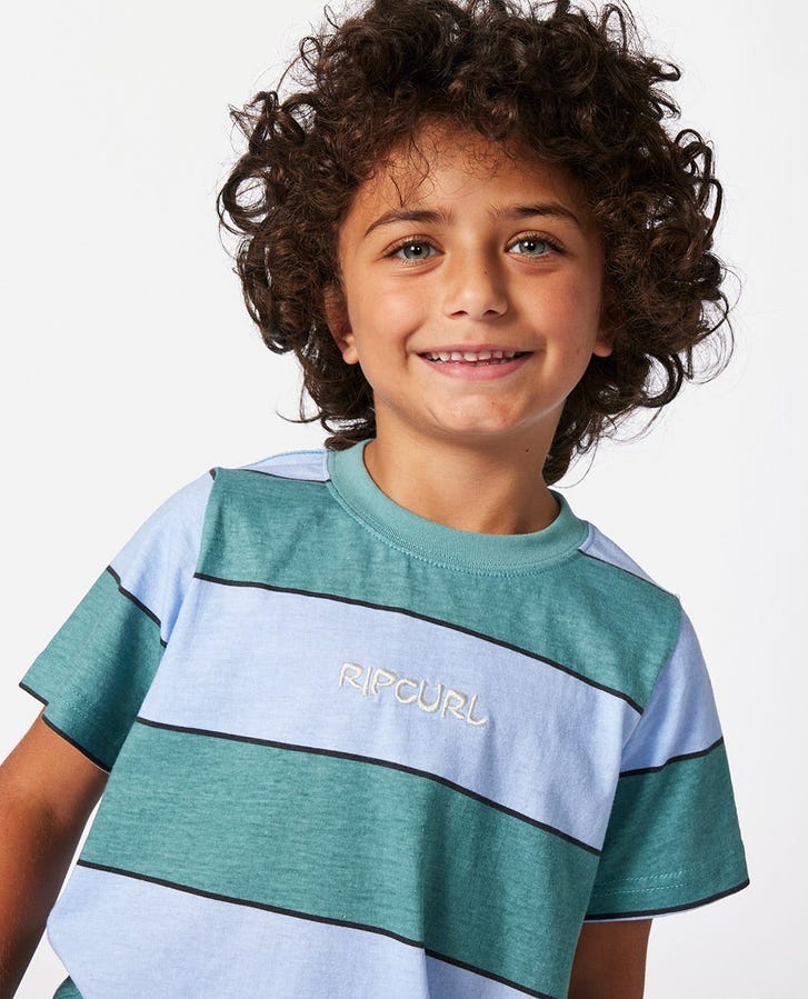 Rip Curl T-Shirt Grom Energy Stripe Junior (2 à 8 ans)