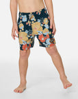 RipCurl Maillot Pacific Floral Volley 19" (1 à 8 ans)