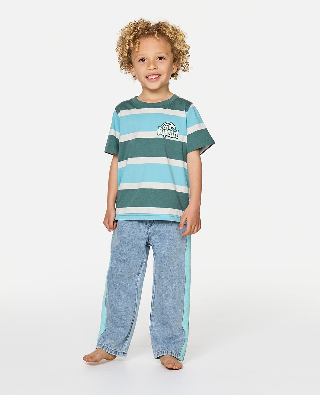 RipCurl T-Shirt Paddle Out Stripe (1 à 8 ans)