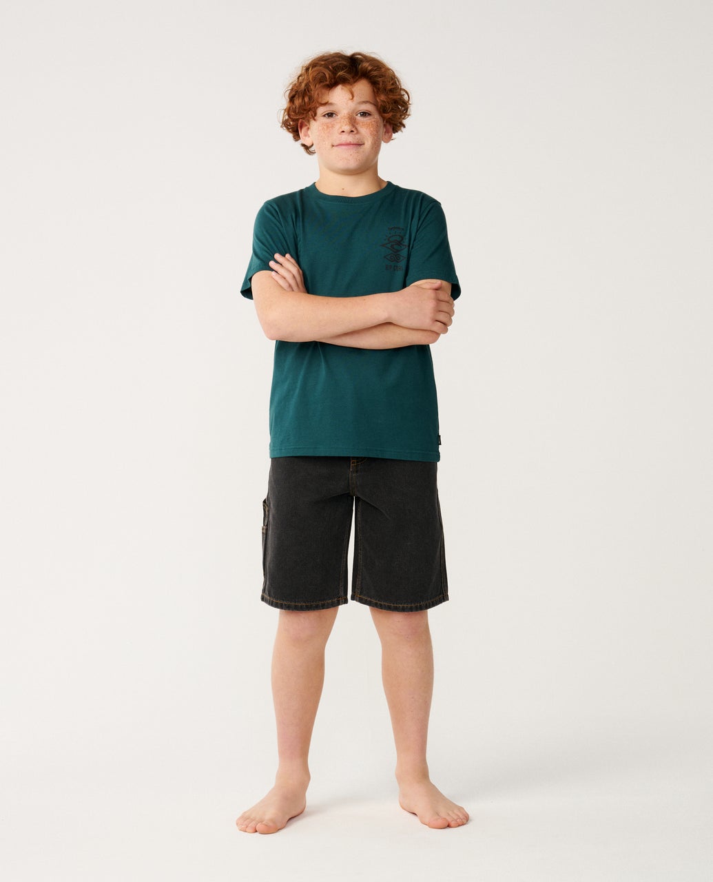 RipCurl T-Shirt Search Icon (8 à 16 ans)