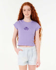 Rip Curl T-Shirt Neon Isles Rib (Junior)