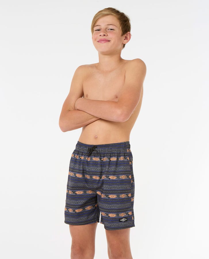 Rip Curl Short Maillot Raw Energy Stripe Junior (8 à 16 ans)