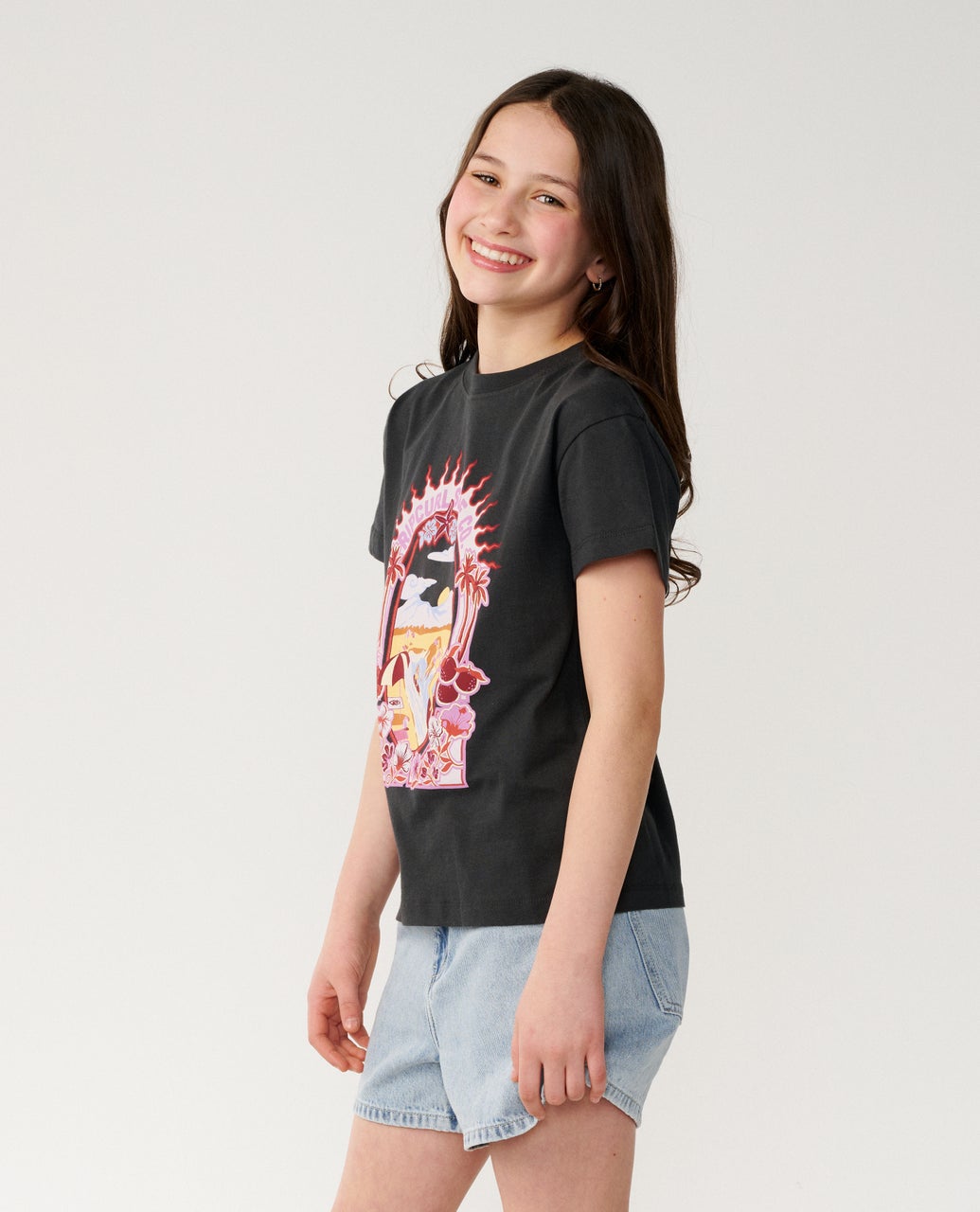 RipCurl T-Shirt Costa Del Sol Band (8 à 14 ans)