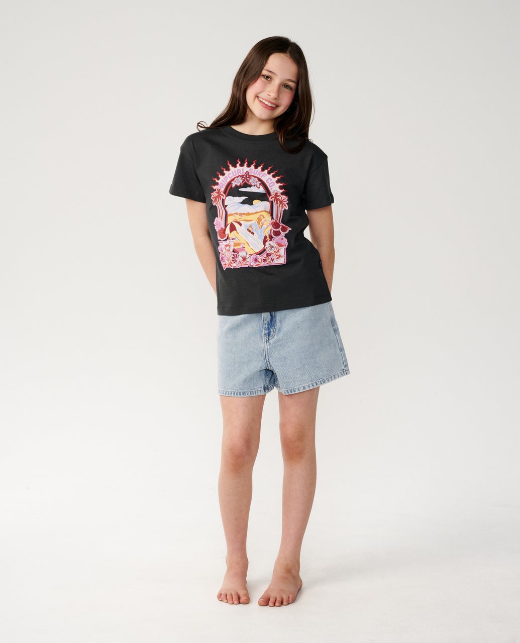 RipCurl T-Shirt Costa Del Sol Band (8 à 14 ans)