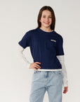 RipCurl T-Shirt Manches Longues Retro Rama (8 à 14 ans)