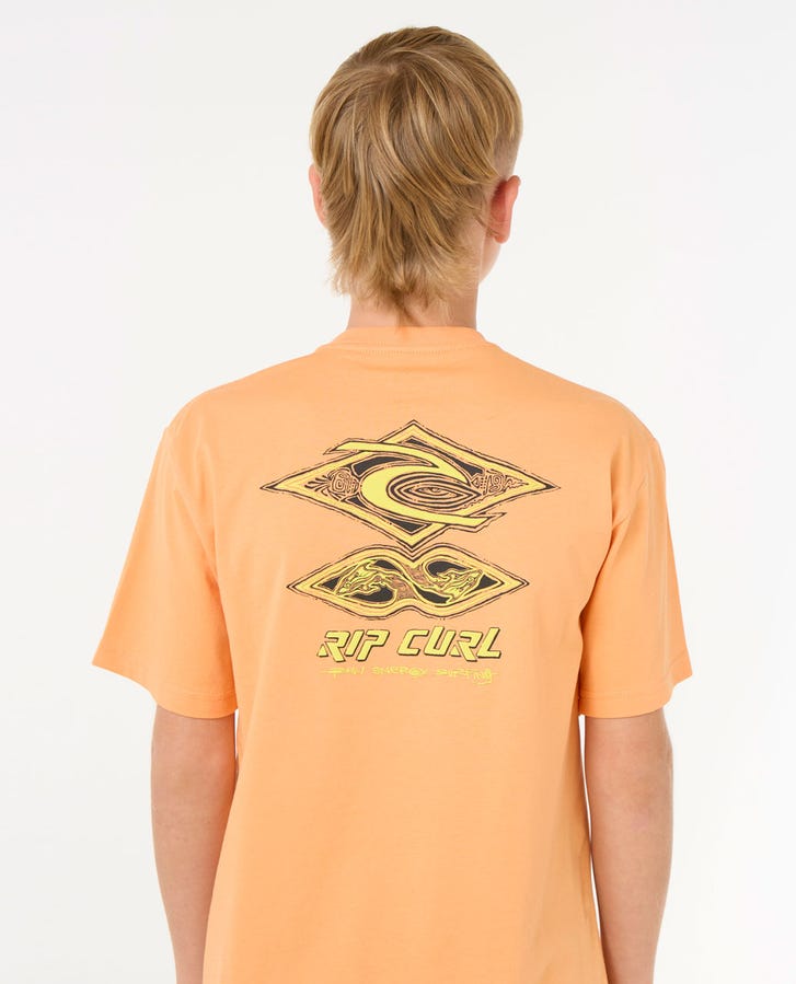 Rip Curl T-Shirt Raw Energy Dolphin Junior (8 à 16 ans)