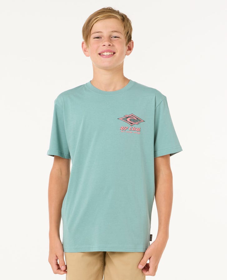 Rip Curl T-Shirt Raw Energy Dolphin Junior (8 à 16 ans)