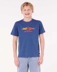 Rip Curl T-Shirt Surf Revival Logo (8-16 ans)