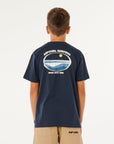 RipCurl T-Shirt Streamline Lineup (8 à 16 ans)