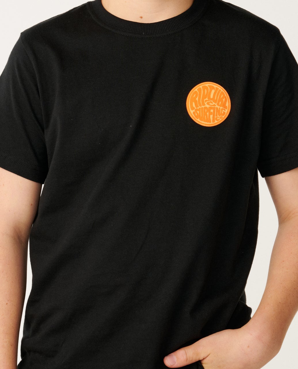 RipCurl T-Shirt Streamline Chest Logo (8 à 16 ans)