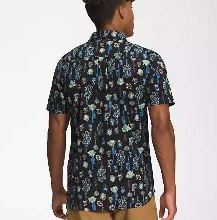 The North Face Chemise SS Baytrail Pattern