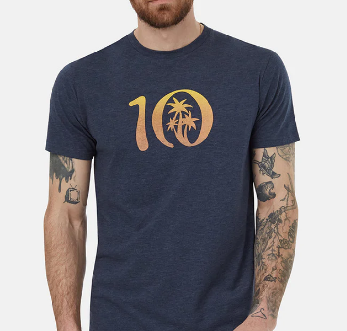 TenTree T-Shirt Palm Ten