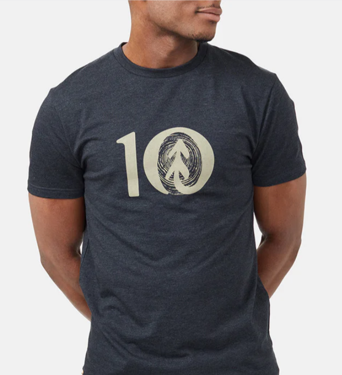 TenTree T-shirt Woodgrain