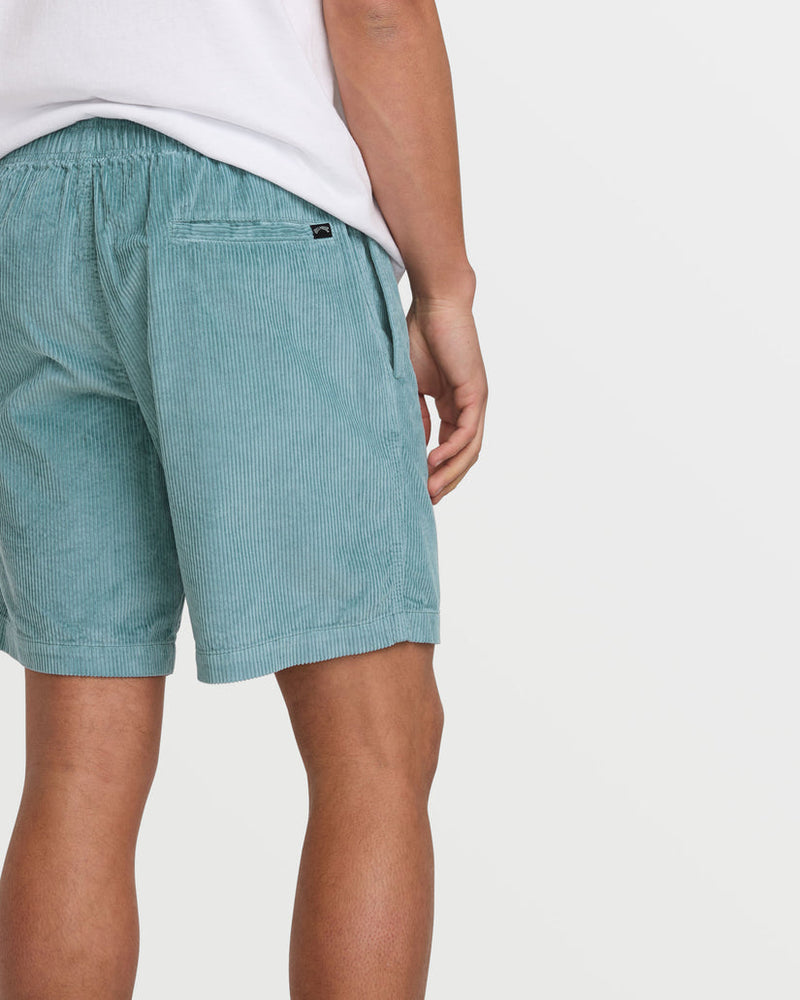 Billabong Short En Velour Cotelé Larry Layback