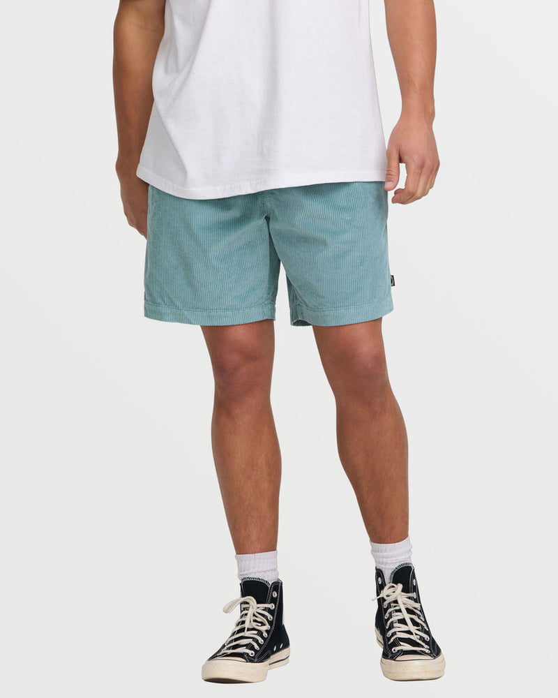 Billabong Short En Velour Cotelé Larry Layback