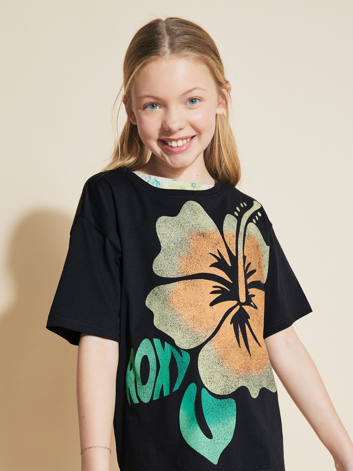 Roxy T-Shirt Hisbiscus (7 à 18 ans)