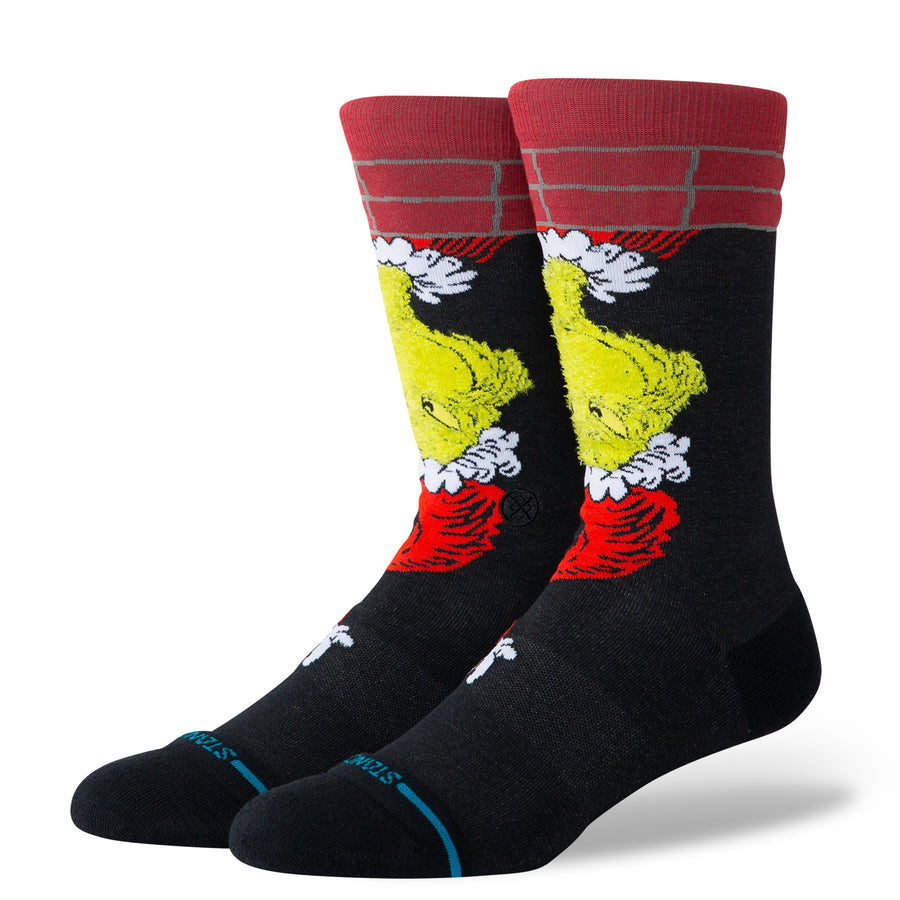 Stance Bas The Grinch Down The Chimney (Unisexe)
