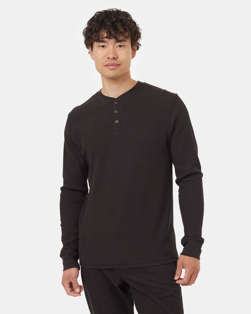 Tentree T-Shirt ML Henley Freemont