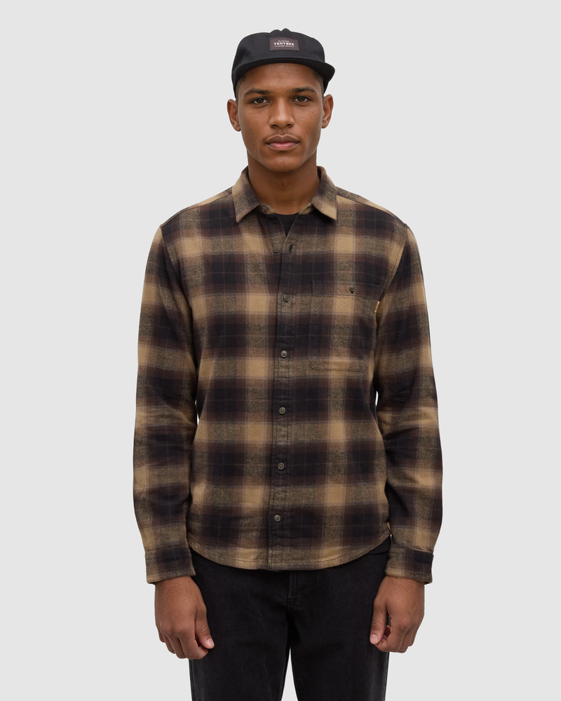 Tentree T-Shirt Forest Flannel