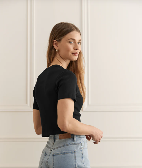 Womance T-Shirt Court Rib