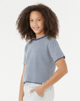 Rip Curl T-Shirt Sunset Knit Gingham (8 à 16 ans)