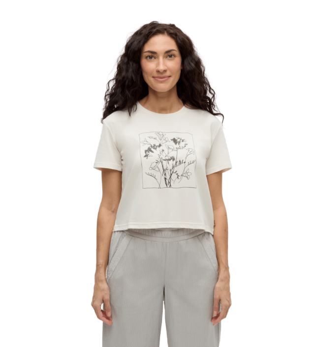 Tentree T-Shirt Floral Crop
