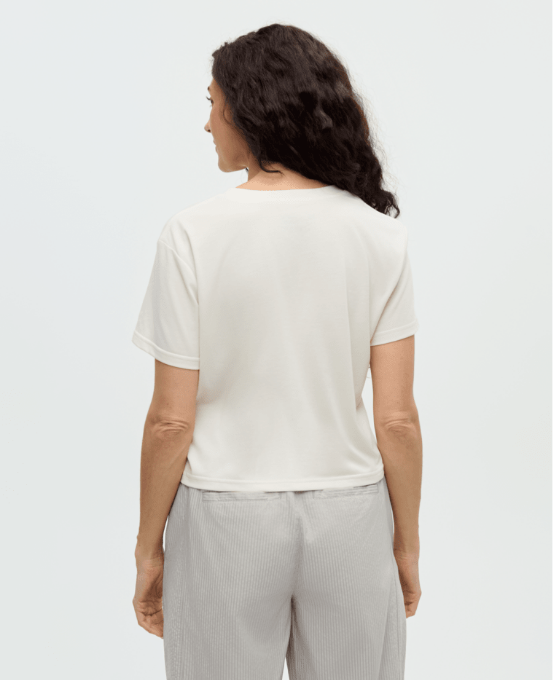 Tentree T-Shirt Floral Crop
